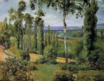 コンフラン・サン・オノリーヌ近郊の田園地帯 1874年 カミーユ・ピサロの風景 Oil Paintings